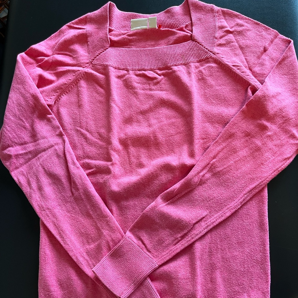 Vintage Esprit square neck fine gauge sweater -size s